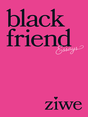 cover image of Black Friend